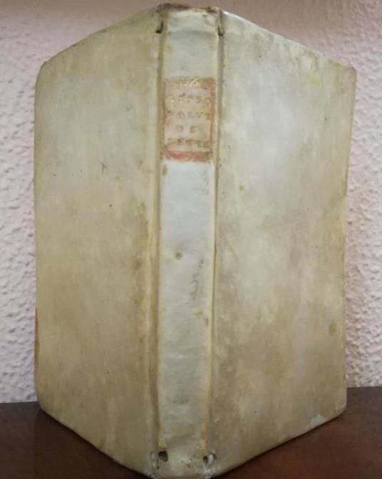 Della salute dè letterati ragionamento del sig. Tissot ... Tradotto dal francese a cui in questa veneta edizione s'è aggiunto un preliminare discorso del sig. dottor Giampietro Pellegrini, Medico.. - copertina