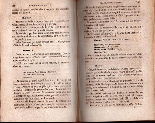 Dizionarietto morale - Niccolò Tommaseo - 3