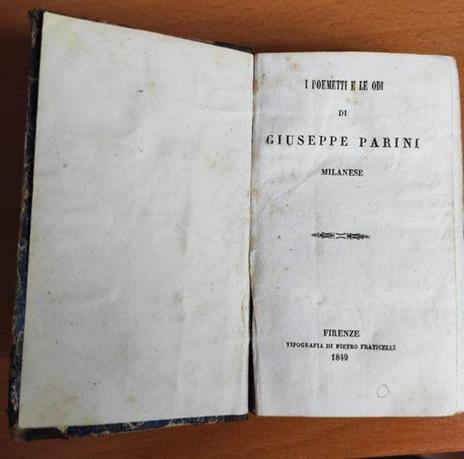 I poemetti e le odi - Giuseppe Parini - 2