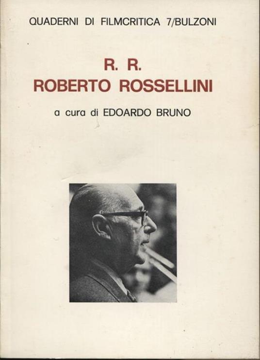 R. R. Roberto Rossellini - copertina