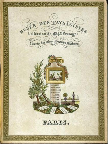 Musee des paysagistes : Collection de 16546 paysages d'apres les plus grands maitres. Edizione in facsimili - copertina