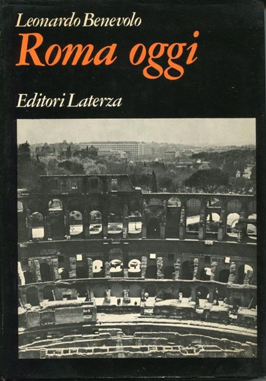 Roma oggi - Leonardo Benevolo - copertina