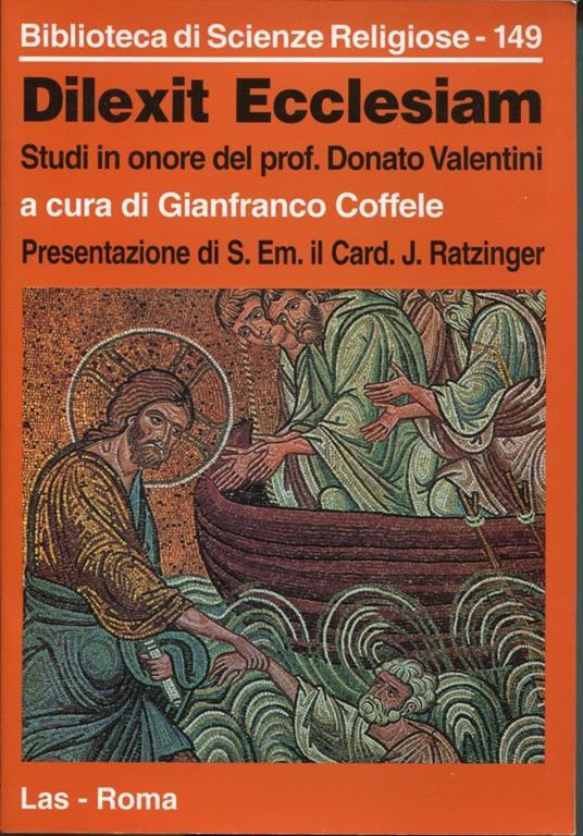 Dilexit Ecclesiam, studi in onore del prof. Donato Valentini - copertina