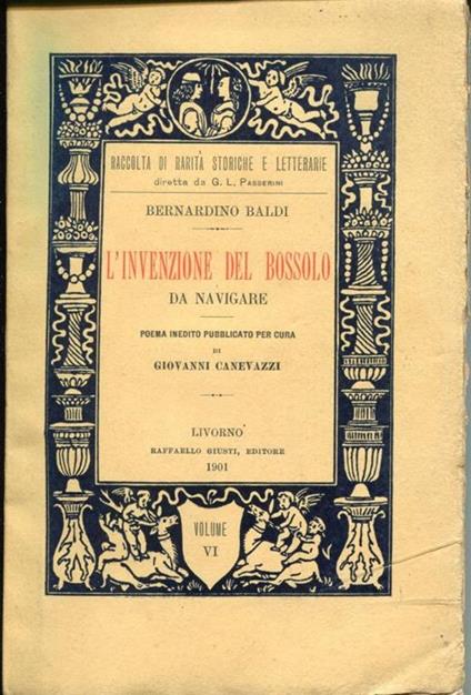 L' invenzione del bossolo da navigare - Bernardino Baldi - copertina