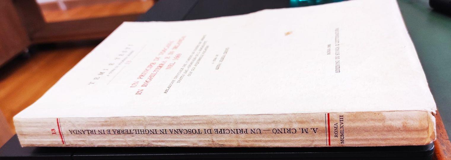 Un principe di Toscana in Inghilterra e in Irlanda nel 1669, relazione ufficiale del viaggio di Cosimo De' Medici tratta dal 'Giornale' di L. Magalotti, con gli acquerelli palatini