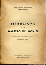 Istruzione del maestro dei novizi