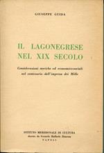 Il Lagonegrese nel 19. secolo, considerazioni storiche ed economico-sociali nel centenario dell'impresa dei Mille