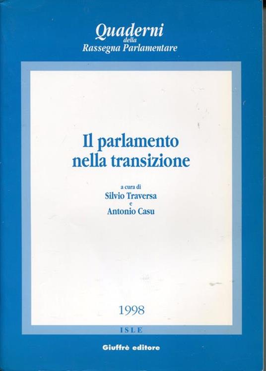 Il Parlamento nella transizione - copertina