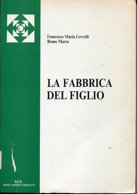 La fabbrica del figlio, problemi etico-giuridici - copertina