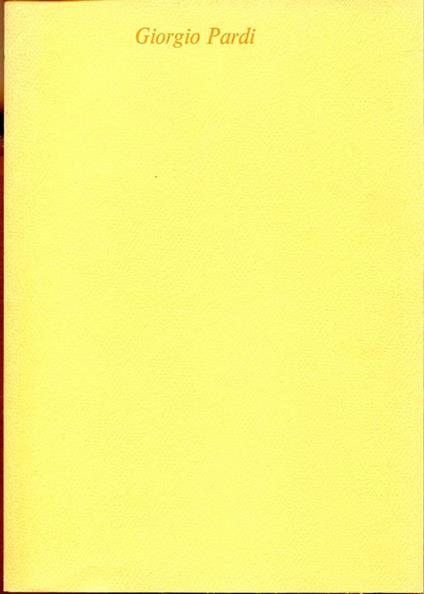 Introduzione di Elvio Natali - Giorgio Pardi - copertina