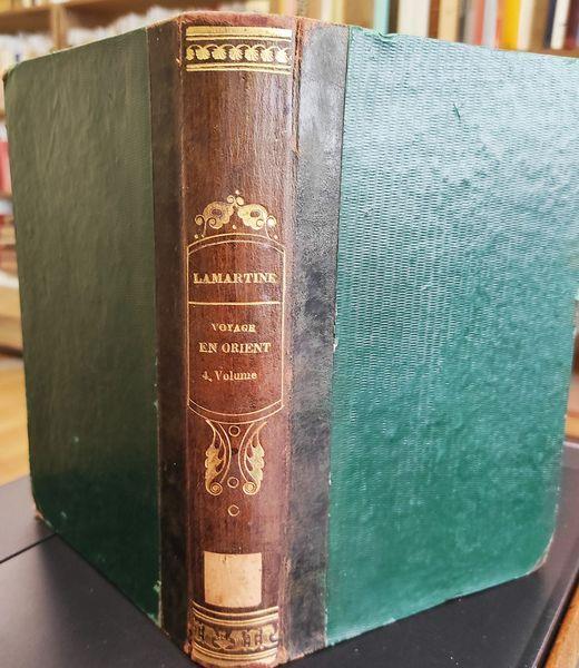 Oeuvres completes. Tome huitieme, un voyage en Orient 1832-1833 - Alphonse de Lamartine - copertina