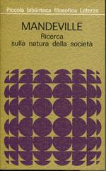 Ricerca sulla natura della società con il Saggio sulla carità e sulle scuole di Carità