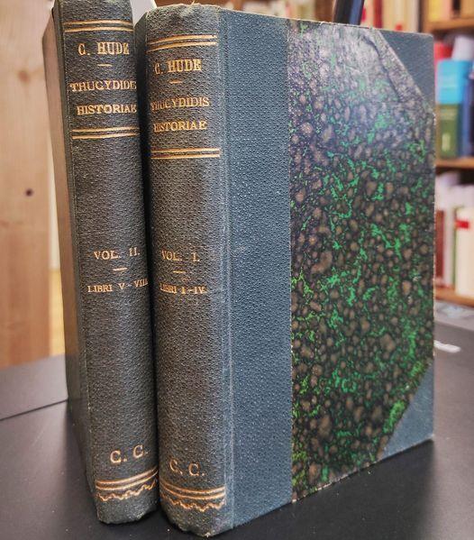 Thucydidis Historiae, recensuit Carolus Hude, Ed. minor - Thucydides Herodotus - copertina