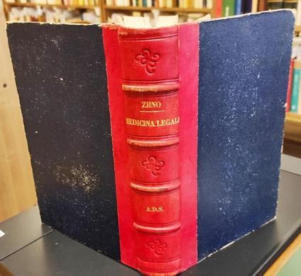 Compendio di medicina legale in trenta lezioni secondo le leggi dello Stato e i piu recenti progressi della scienza - Giuseppe Zino - copertina