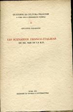 Les scenarios franco-italiens du ms. 9329 de la B. N