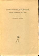 Il livre des bestes di Ramon Llull. Traduzione francese anonima del XV Secolo