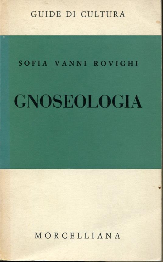 Gnoseologia - copertina
