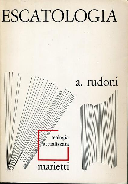 Escatologia - Antonio Rudoni - copertina