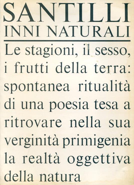 Inni naturali - copertina