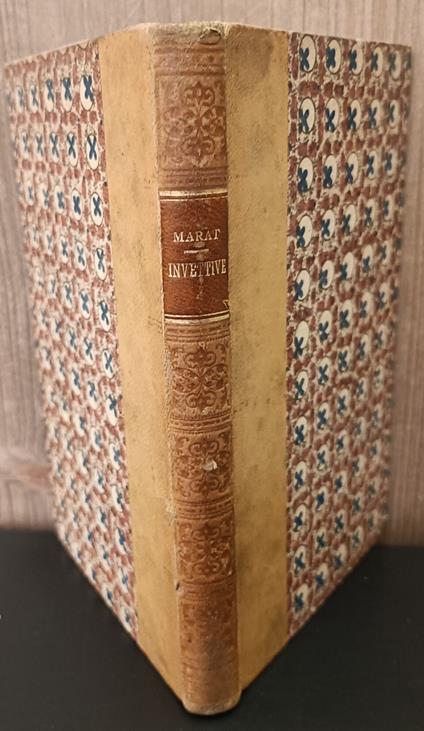 Invettive. Traduzione di Roberto Palmarocchi - Jean-Paul Marat - copertina