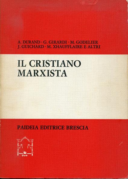 cristiano marxista - copertina