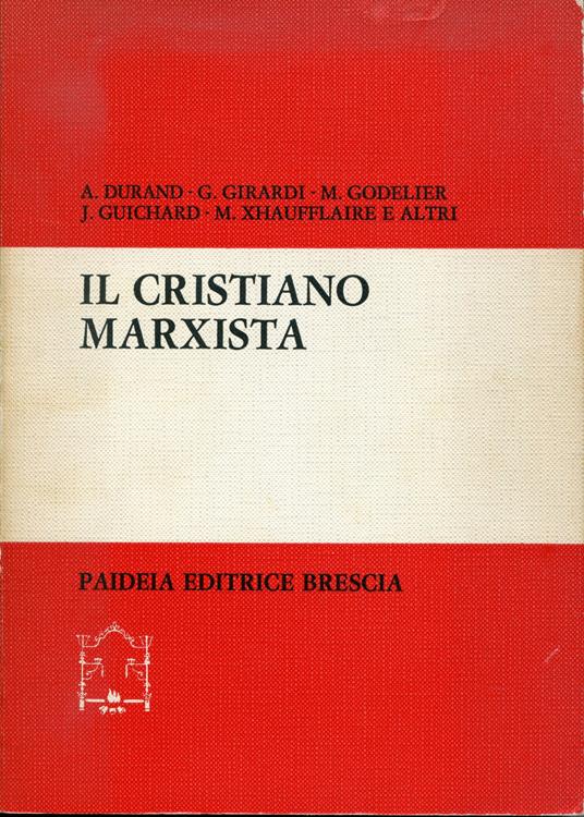 cristiano marxista - copertina