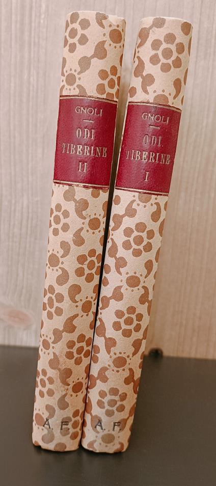 Vecchie e nuove odi tiberine. Vol. 1 e 2 - Domenico Gnoli - copertina