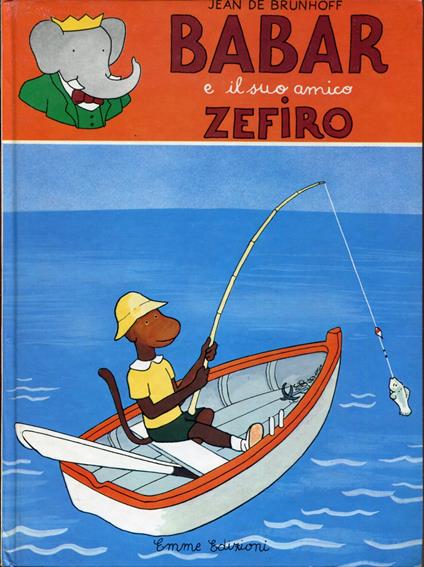 Babar e il suo amico Zefiro - copertina