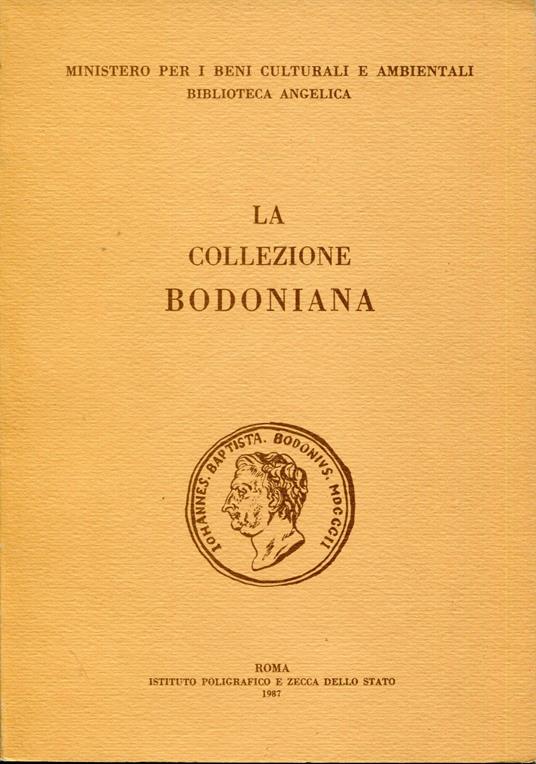 La collezione bodoniana - copertina
