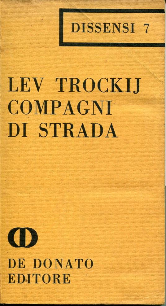Compagni di strada - Lev Trockij - copertina