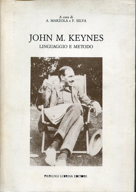 John M. Keynes. Linguaggio e metodo - copertina