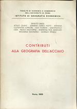 Contributi alla geografia dell'acciaio. Università degli studi Roma: Istituto di geografia economica