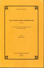 Lettere di Sidney Sonnino ad Emilia Peruzzi, 1872-1878