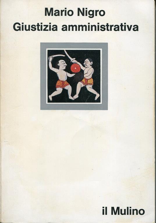 Giustizia amministrativa - Mario Nigro - copertina