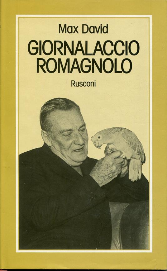 Giornalaccio romagnolo - Max David - copertina