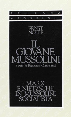 Il giovane Mussolini - Ernst Nolte - copertina