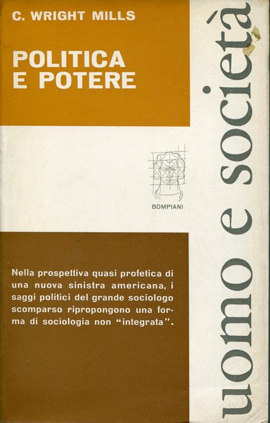 Politica e potere - Charles Wright Mills - copertina