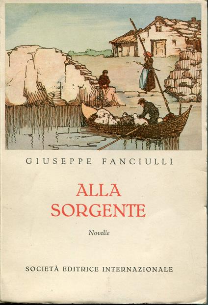 Alla sorgente : novelle - Giuseppe Fanciulli - copertina