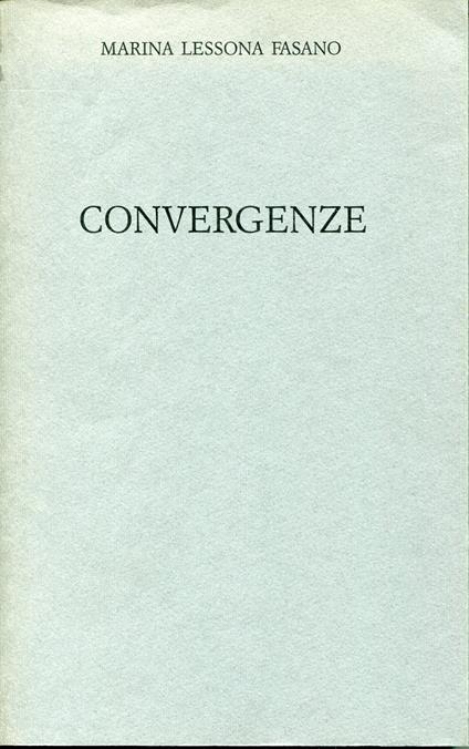 Convergenze - copertina