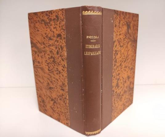 Itinerario leopardiano - Valentino Piccoli - copertina