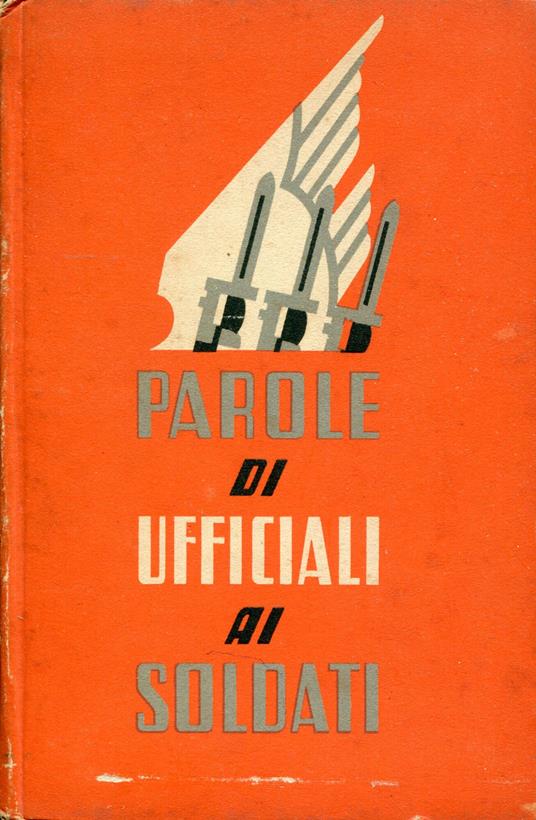 Parole di ufficiali ai soldati - copertina