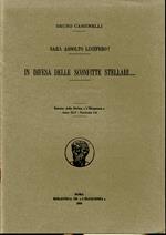 Sarà assoluto Lucifero? In difesa delle sconfitte stellari .... Estratto dalla Rivista L'Eloquenza Anno XLV - Fascicolo 5-6