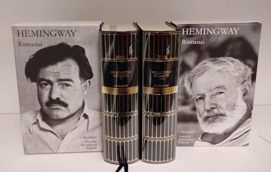Romanzi, volume 1 e 2, a cura di Fernanda Pivano - Ernest Hemingway - copertina