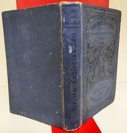 Diritto ecclesiastico - Carlo Calisse - copertina