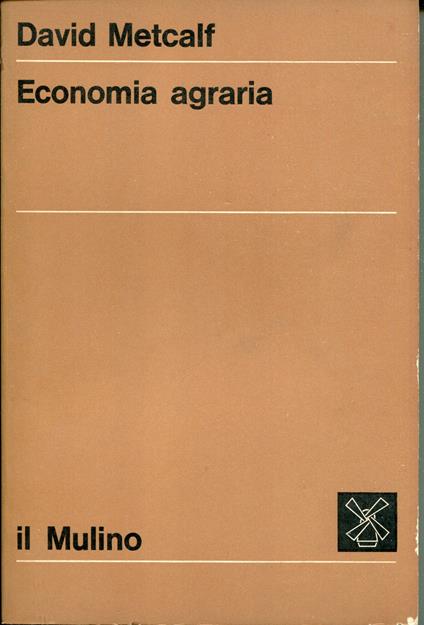 Economia agraria - copertina