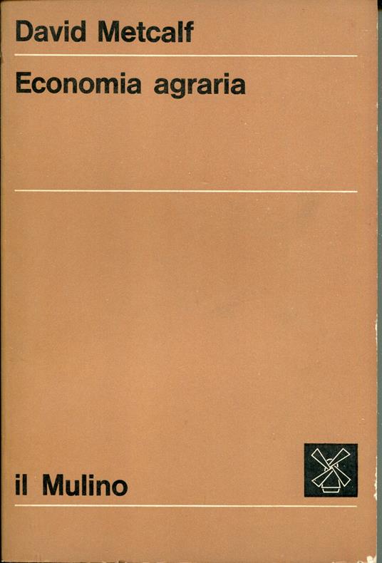 Economia agraria - copertina