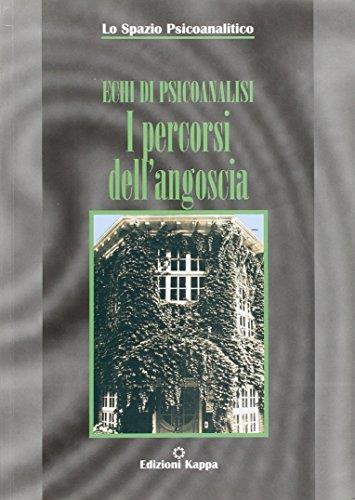 I percorsi dell'angoscia - copertina