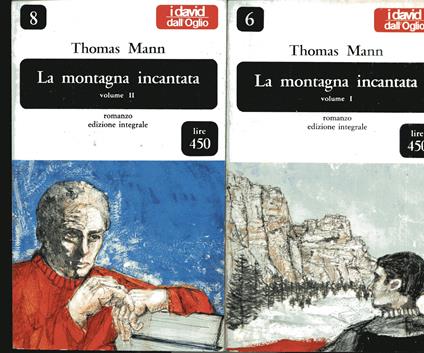 La montagna incantata. Romanzo. Edizione integrale. Volume 1 e 2 - Thomas Mann - copertina