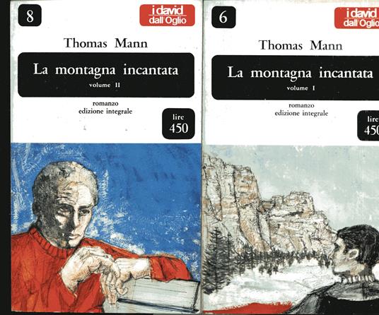 La montagna incantata. Romanzo. Edizione integrale. Volume 1 e 2 - Thomas Mann - copertina