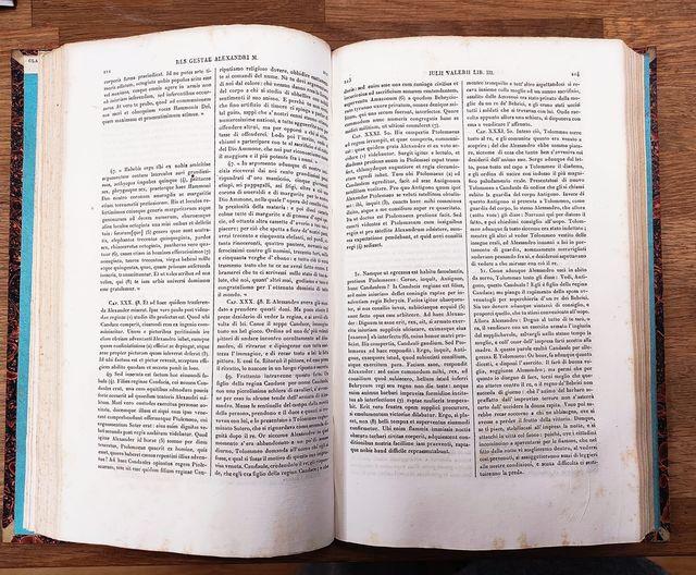 Le Imprese di Alessandro il Macedone. Scritte in greca favella da Esopo e recate in latina da Giulio Valerio. Scoperte dall'Em. Cardinale Angelo Mai, ora ritoccate nella lezione e per la prima volta volgarizzate dal Prof. Ab. Giovanni Berengo con ann